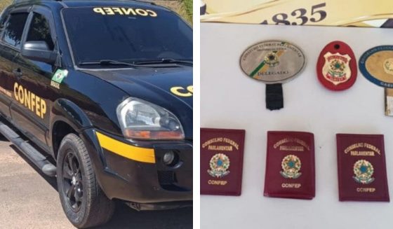 Falsos delegados usavam distintivos e carteiras falsas em prefeitura de MT