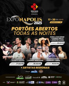 Agenda EXPONÁPOLIS 2025