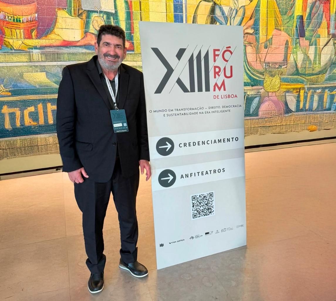 Dr. João no XIII Fórum Jurídico de Lisboa representando Mato Grosso