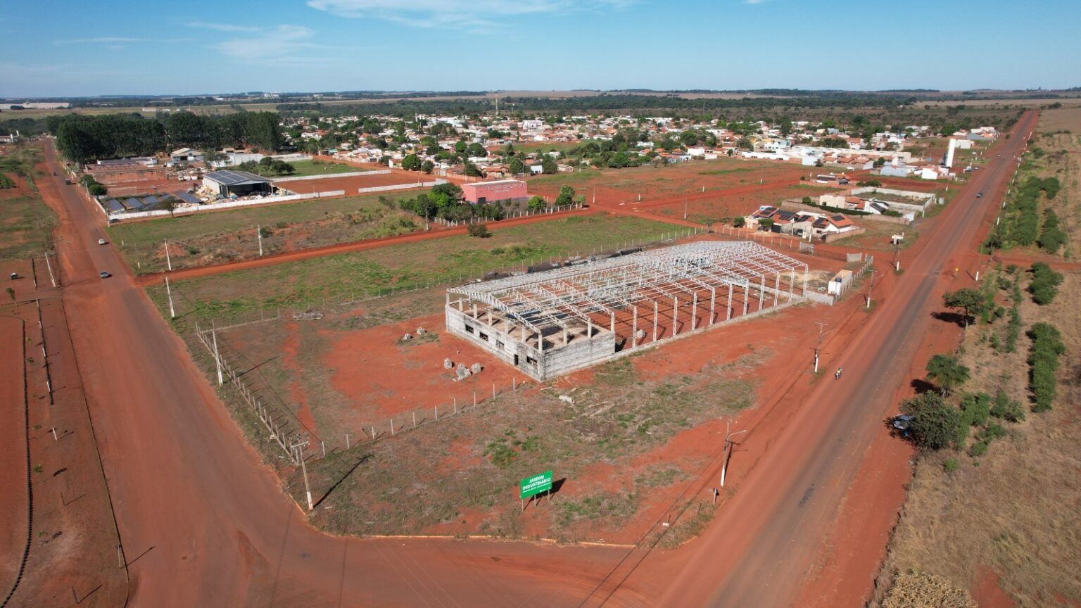 Terrenos do leilão de imóveis em Tangará da Serra para indústrias no Jardim Industriário