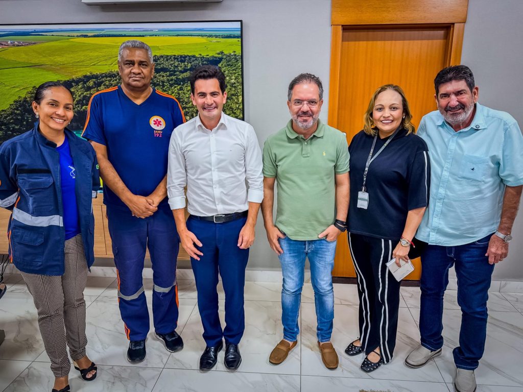 Reunião entre Samu e Bombeiros sobre cooperação em Mato Grosso