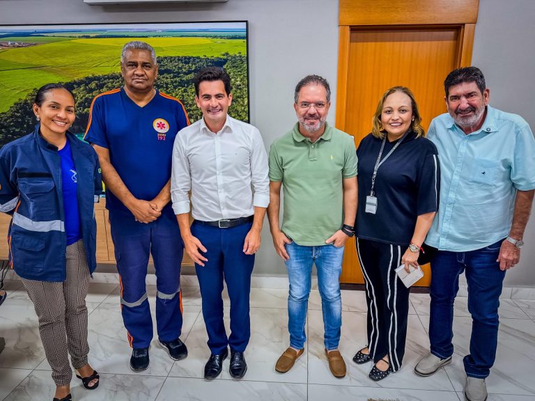 Reunião entre Samu e Bombeiros sobre cooperação em Mato Grosso