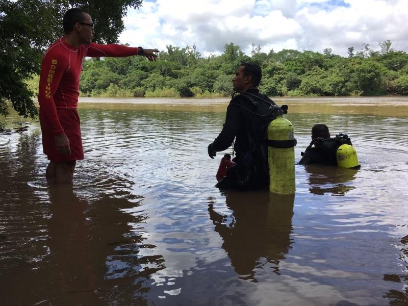 Mulher morre ao salvar criança no Rio Coxipó em Cuiabá; corpo foi encontrado pelos bombeiros