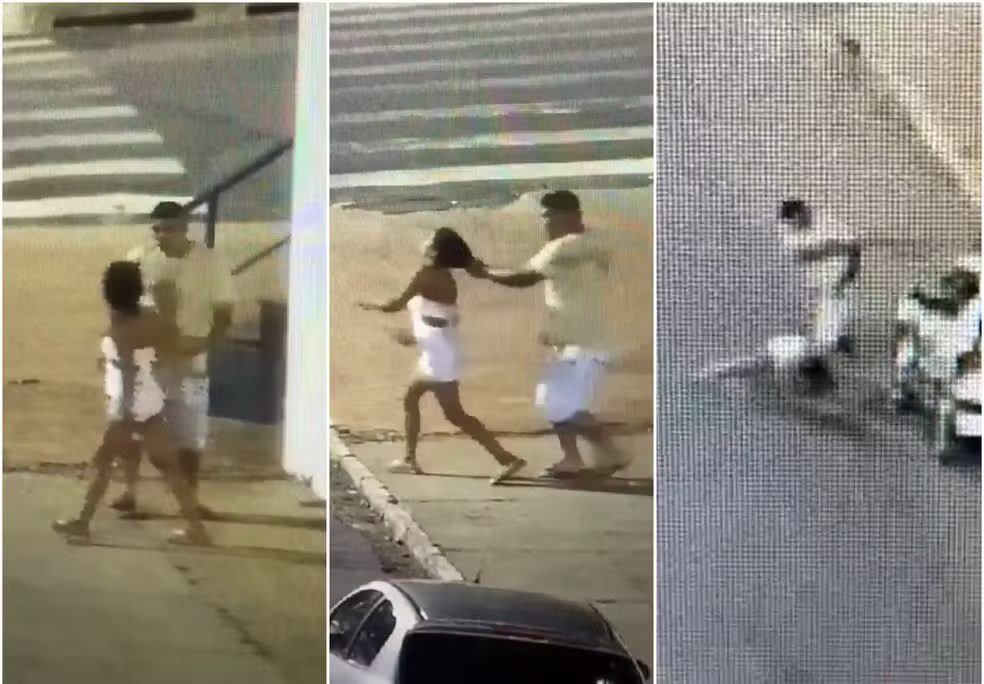 - Homem agride esposa após festa e é preso em flagrante