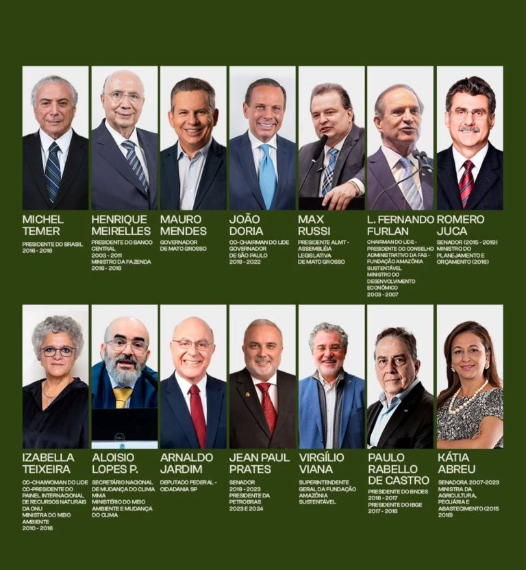 Fórum LIDE sobre sustentabilidade e desenvolvimento econômico reúne autoridades e empresários