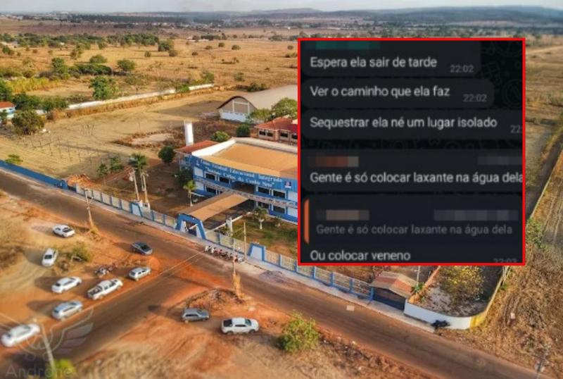 - Alunos ameaçam professora com tortura e veneno em escola de MT