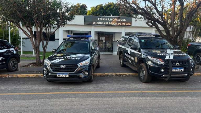 Viatura da Polícia Civil em operação
