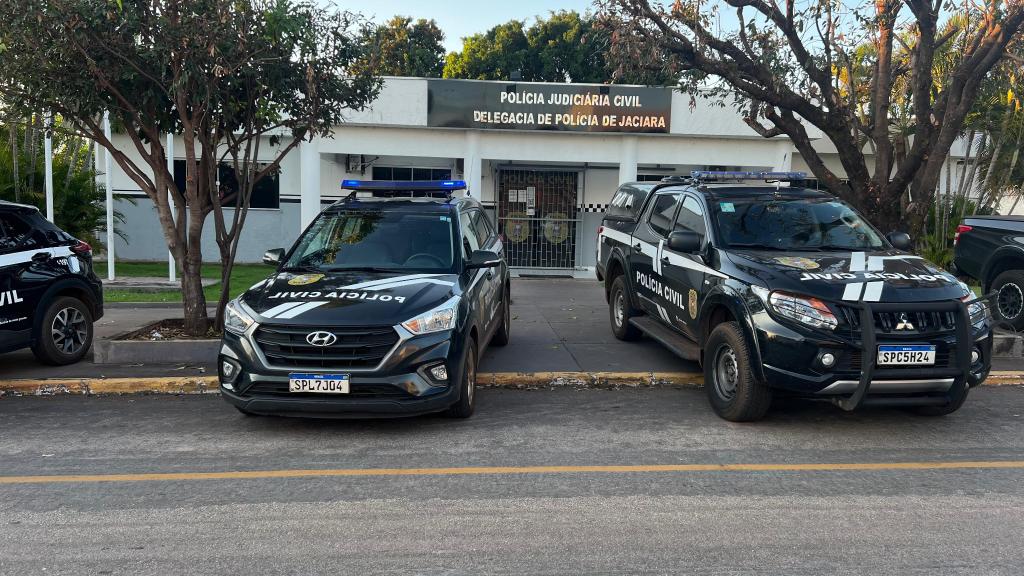 Viatura da Polícia Civil em operação