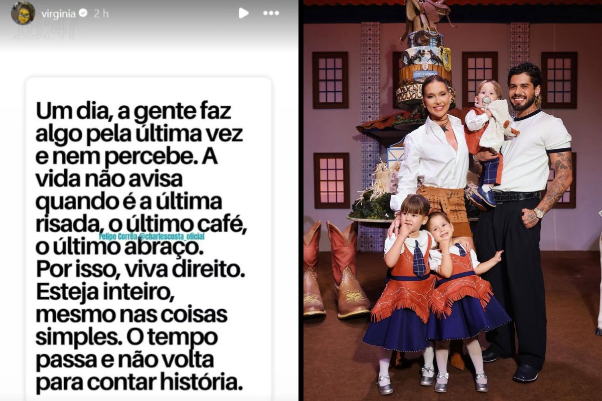 Virginia Fonseca e Zé Felipe juntos antes de apagarem fotos nas redes sociais