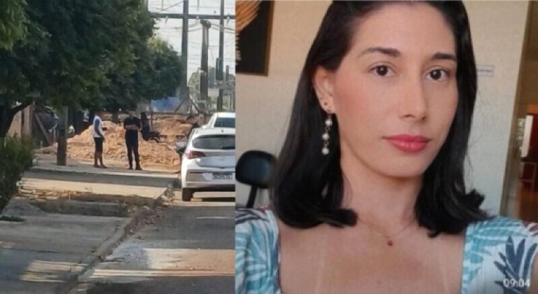 Polícia investiga local onde mulher foi morta em caso suspeito de feminicídio