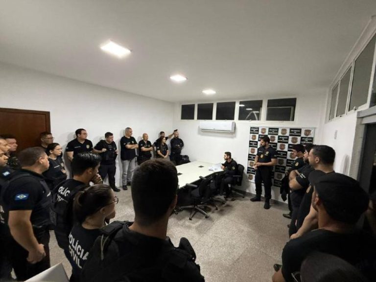 Polícia Civil em ação na Operação Agrofraude contra fraude de R$ 120 milhões