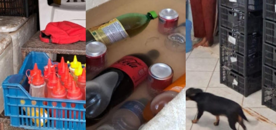 Lanches produzidos em condições insalubres são interditados após fiscalização