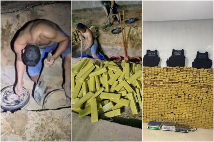Apreensão de maconha em chácara usada por facção em Cuiabá